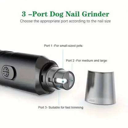 Pet Nail Grinder Dog Cat Battery Model Nail Trimmer Large and Small Dogs Nail Clippers Pet Grooming Tools